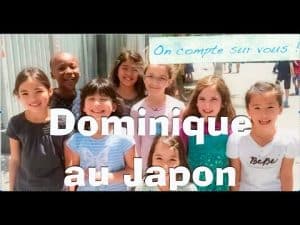 Dominique Dimey chante à Tokyo