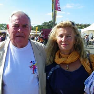 Dominique Dimey et Julien Lauprêtre Président du Secours populaire Secours Populaire