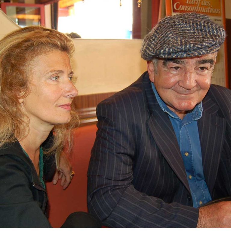 Dominique Dimey et Jean-Louis Foulquier à Montmartre