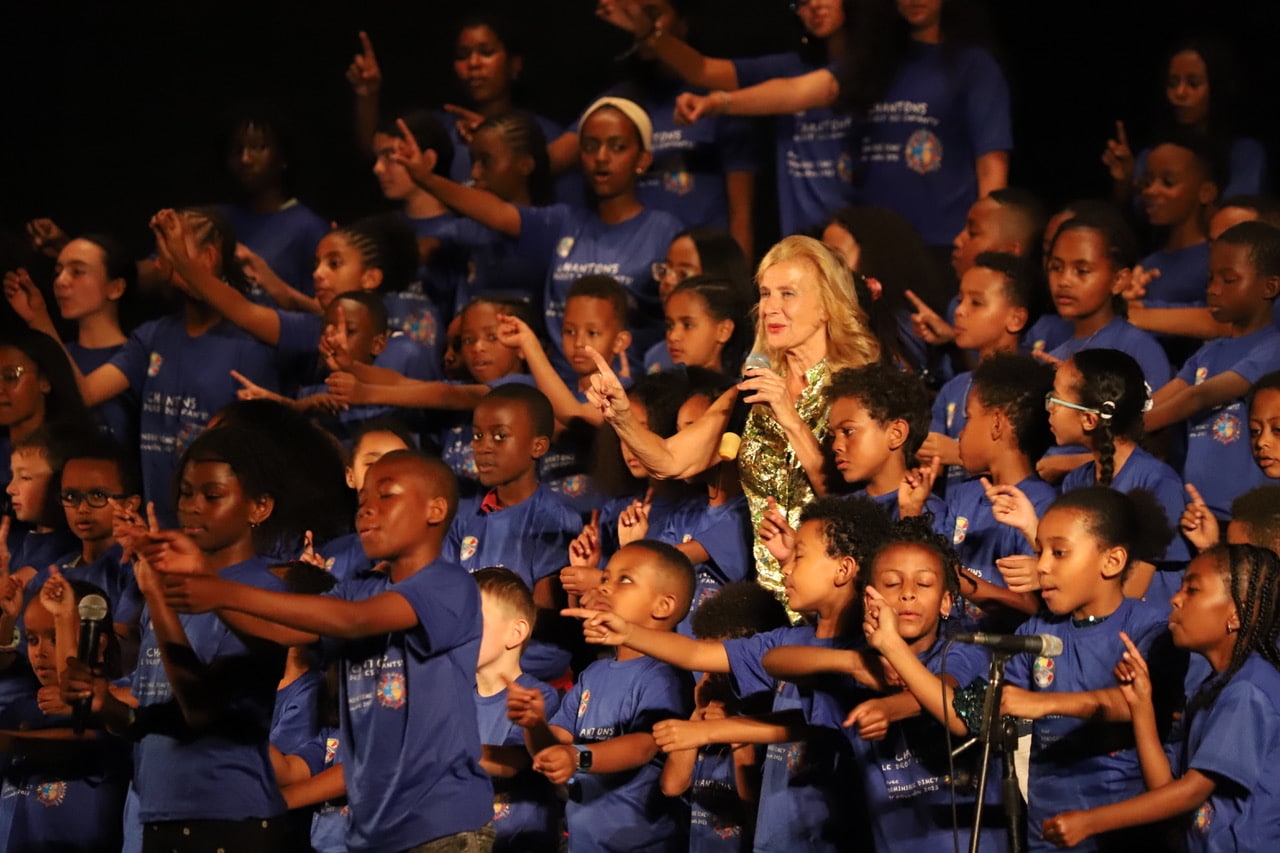 Dominique Dimey Concert du droit des enfants en Ethiopie