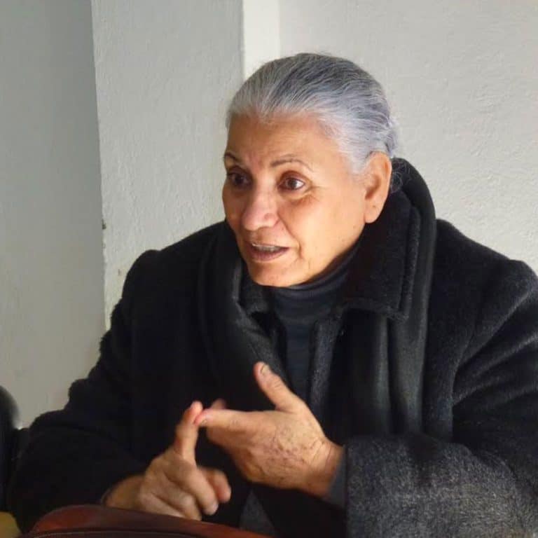 Madame Souad Gherib grande dame très engagée pour la liberté et les droits humains en Tunisie