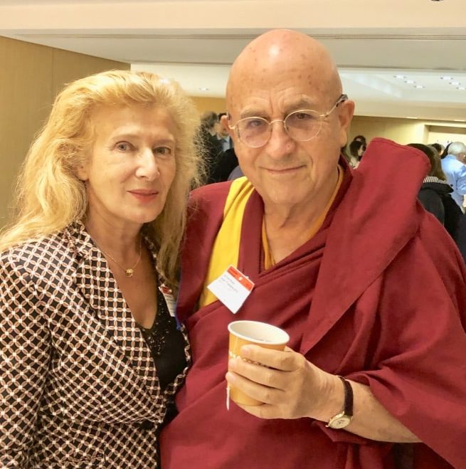 Dominique Dimey et Matthieu Ricard