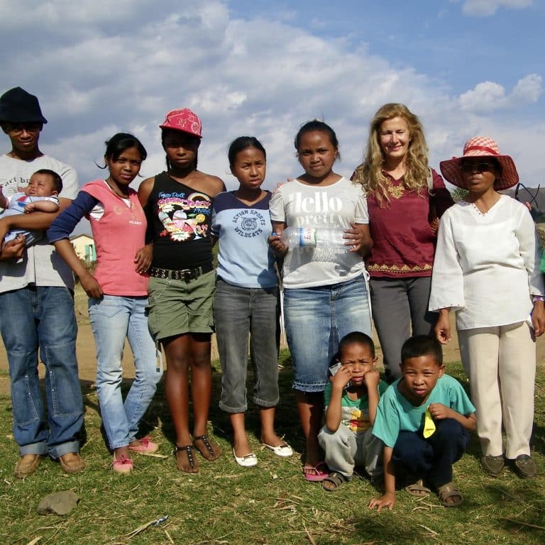 Dominique Dimey en tournée à Madagascar