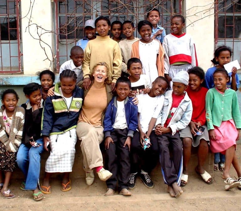 Dominique Dimey en tournée à Madagascar